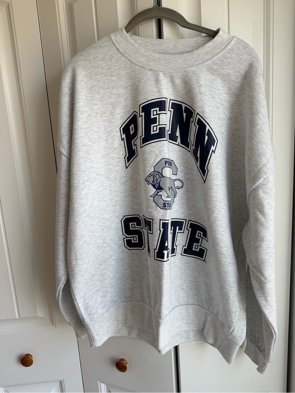 Penn state Gray Crewneck Sweatshirt - Classic Collegiate Pullover
